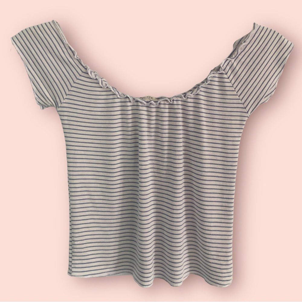 Brandy Melville french stripe top